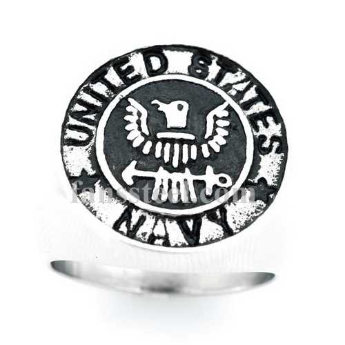 FSR14W00 United States Navy Vetern military Ring 